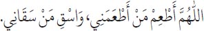 Arabic text from the source edition