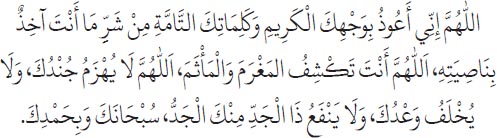 Arabic text from the source edition