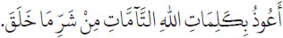 Arabic text from the source edition