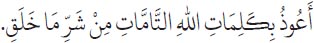 Arabic text from the source edition