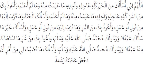 Arabic text from the source edition
