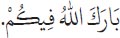Arabic text from the source edition
