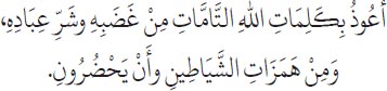 Arabic text from the source edition