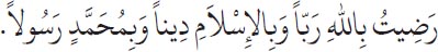 Arabic text from the source edition