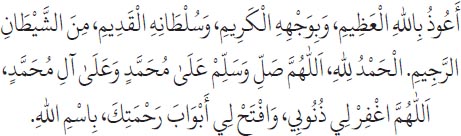 Arabic text from the source edition