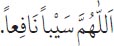 Arabic text from the source edition