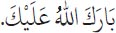 Arabic text from the source edition